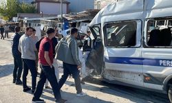 İşçi servisi kaza yaptı: 8 yaralı
