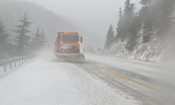 Antalya-Konya karayolunda kar yağışı başladı