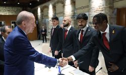 Erdoğan Şampiyon Galatasaray'ı kabul etti!