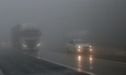 Bolu Dağı'nda sis ve sağanak etkili oldu!