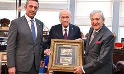 Bahçeli, Rahmi Koç ve Ali Koç'u kabul etti
