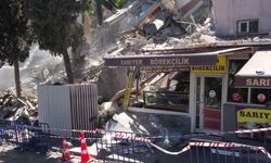 İstanbul'da 5 katlı bina çöktü!