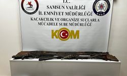 Samsun'da tarihi silah operasyonu!