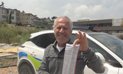 İlk kez ceza yedi, polis ekiplerini tebrik etti!