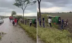 Çanakkale'de otobüs devrildi: Çok sayıda yaralı var