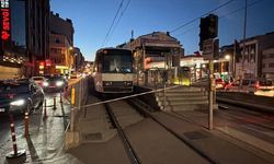 Trafo patladı, tramvay seferleri aksadı