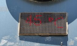 Şanlıurfa'da termometreler 45 dereceyi gösterdi