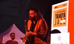Trakya Caz Festivali'nde Anıl Şallıel konser verdi