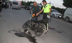 Polisten kaçan şahıs kamyona çarptı