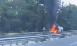 Mazot tankeri alev aldı, facia son anda önlendi!