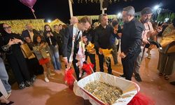 El arabasıyla takı taktılar