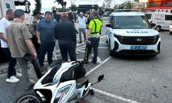 Polisin dur ihtarına uymadı, araçlara çarpınca yakalandı