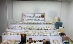 Hakkari'de 626 kilo uyuşturucu ele geçirildi!