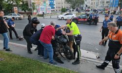 Üç motosiklet birbirine girdi: 1'i ağır 5 yaralı