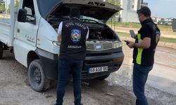 Sahte plakalı kamyonetin sahibi kendini "işimiz acil” diye savunmaya kalktı!
