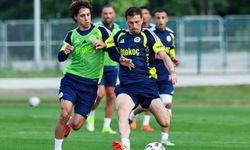 Fenerbahçe, günü çift antrenmanla tamamladı