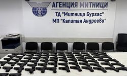 Bulgaristan sınırında 73 silah ele geçirildi
