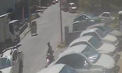 Ahlat'ta çöp konteyneri caddeyi birbirine kattı