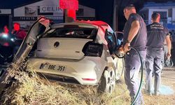 Aydınlatma direğine çarptı olay yerinde can verdi