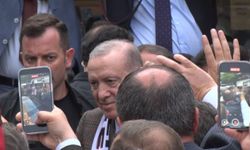 Erdoğan, Edirne'de vatandaşlarla sohbet etti