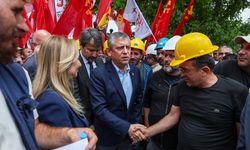 Özgür Özel, eylem yapan maden işçilerini ziyaret etti