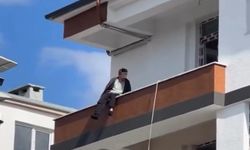 İnşaatın 4. katına çıkan şahsı polis ekipleri ikna etti
