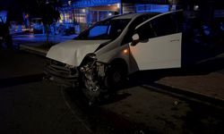 Kontrolden çıkan otomobil ortalığı savaş alanına çevirdi