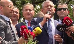 Özel, Meclis kapısında konuştu: Asla teslim olmayacağım!