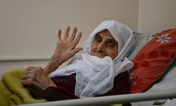 107 yaşındaki Hatice nineye doğum günü sürprizi