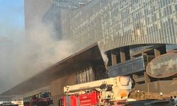 Ankara''nın simge binasında yangın
