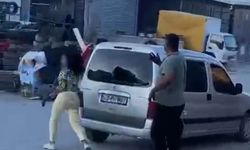Çekiçli kadın öfkesini böyle kustu