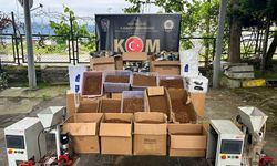 Rize’de kaçakçılık operasyonu: 45 gözaltı