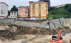 Yurt inşaatı başlamadan istinadı çöktü