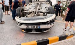 Takla atan otomobilde 2 genç can verdi