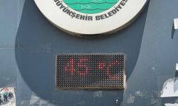 Şanlıurfa'da termometreler 45 dereceyi gösterdi