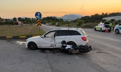 Zonguldak'ta motosiklet faciası