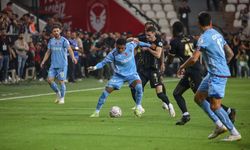 Amedspor - Trabzonspor maçında ilk yarı 1-1 sona erdi