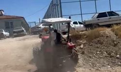 Hayvan otlatma kavgasında traktörlü saldırı