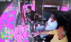 Şehir magandası otobüs şoförüne saldırdı!