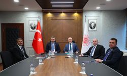 Bakan Işıkhan İçişileri Bakanı Çiftci ile bir araya geldi