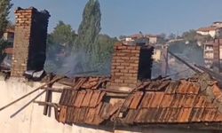 Kütahya'da ev yangını: Tek katlı ev küle döndü