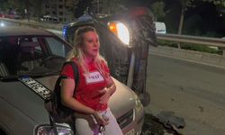 Alkollü kadın mahalleyi savaş alanına çevirdi!