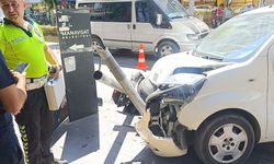 Araçla işyerine girmesine direk mani oldu