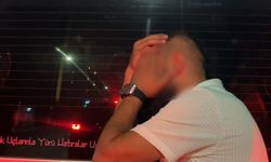 Alkollü sürücü basın mensubunu görünce çılgına döndü