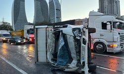 Esenyurt'ta 11 araçlı zincirleme kaza