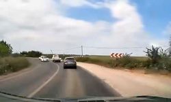 Viraja hızlı girince olanlar oldu