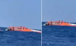 Girne açıklarında yolcu gemisi alabora oldu: 267 kişi için kurtarma çalışması