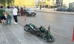 Samsun’da otomobil ile motosiklet çarpıştı