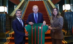 Cumhurbaşkanı Erdoğan Amedspor'u kabul etti!