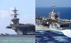 USS Abraham Lincoln gitti, USS George Washington geldi